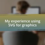 My experience using SVG for graphics