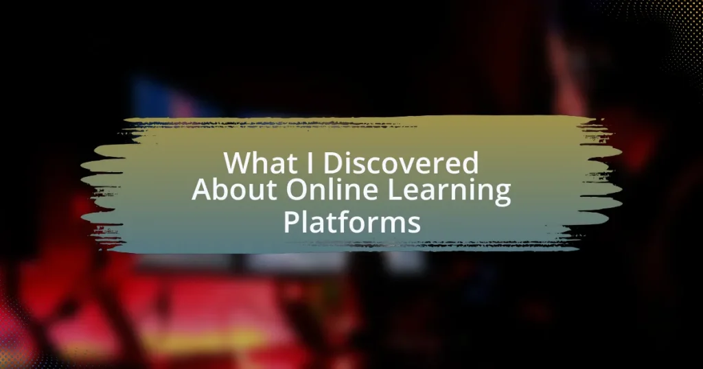 What I Discovered About Online Learning Platforms